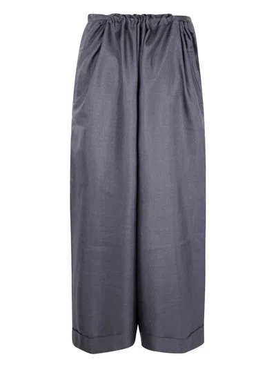 Daniela Gregis Pantalone Tognon Drawstring Trosers In Blue