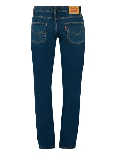 Levi's Five-pocket Back-patch Jeans In Blue