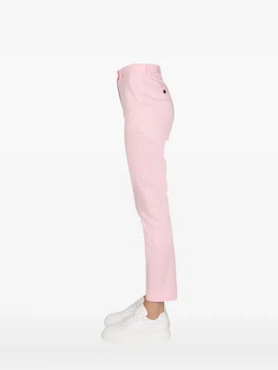 Department Five Regular Fit Pants In Pink