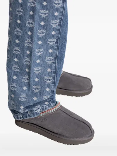 Ugg 10mm Tasman Shearling Loafers In Gray