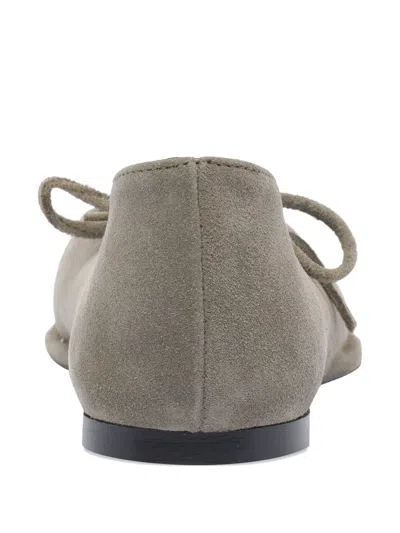 Alohas Khaki Sway Flat Ballets In Multi