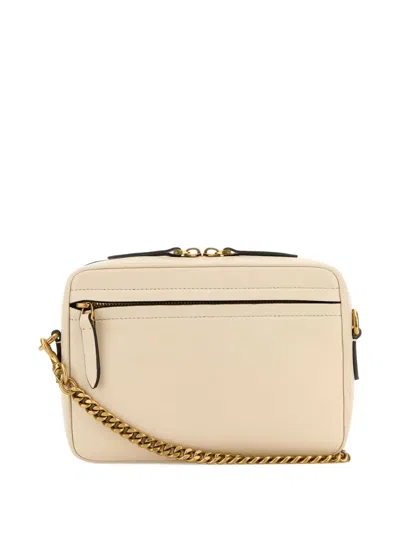 Valentino Ivory Nappa Leather Viva Superstar Crossbody Bag In Multi