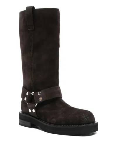 3juin Leather Boots In Brown