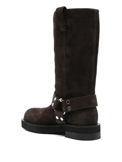 3juin Leather Boots In Brown