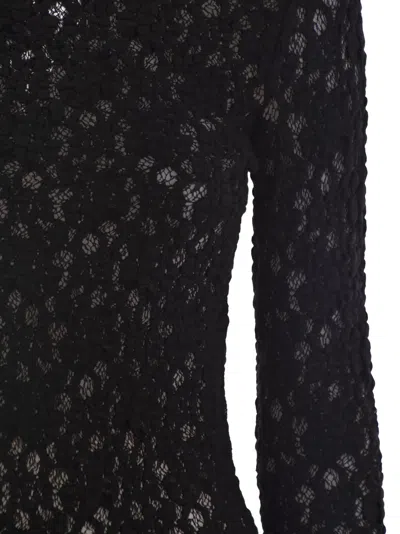 Max Mara Studio Sweaters In Black