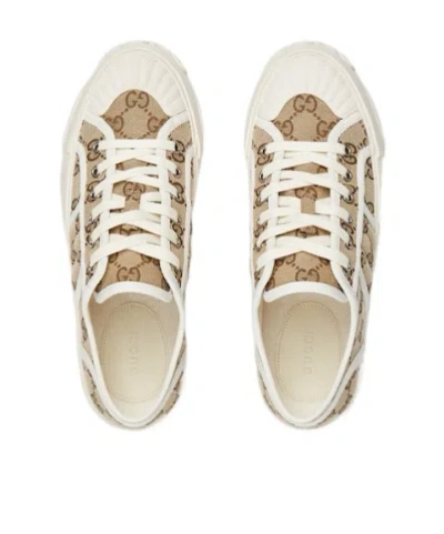 Gucci Chunky Gg Canvas Sneaker In Neutral