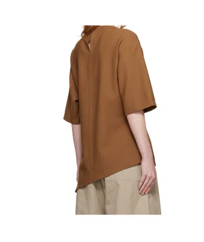 Studio Nicholson Vichy Top In Brown