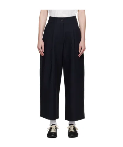 Studio Nicholson Dordoni Trousers In Black