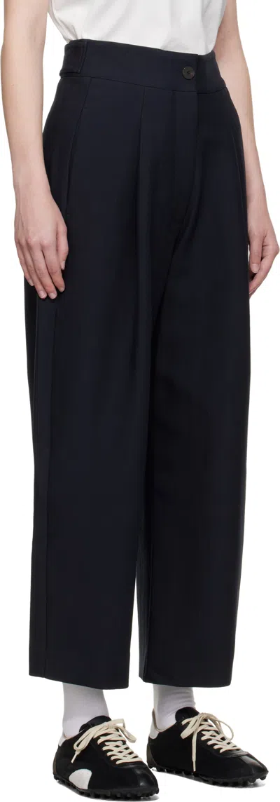 Studio Nicholson Dordoni Trousers In Black
