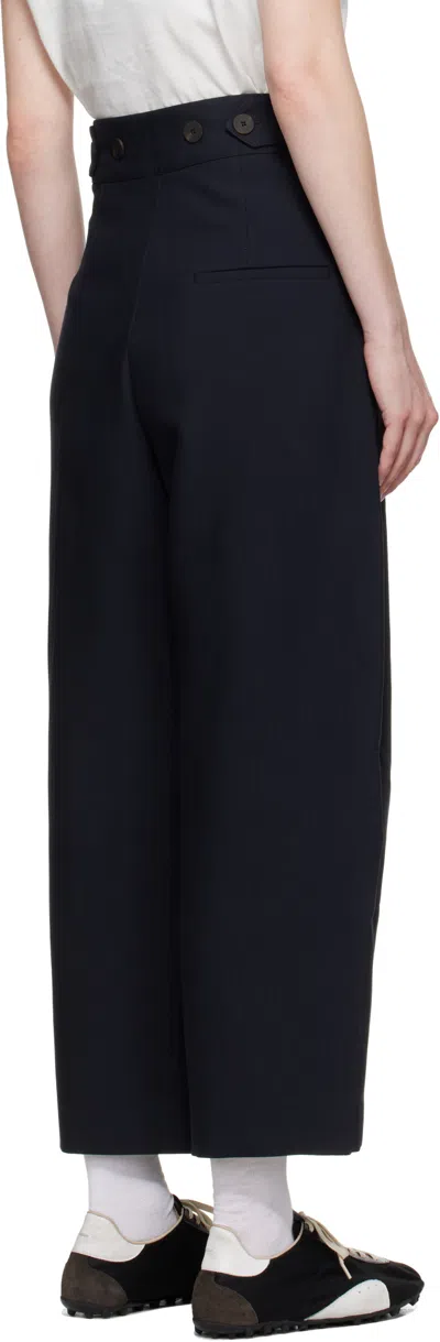 Studio Nicholson Dordoni Trousers In Black