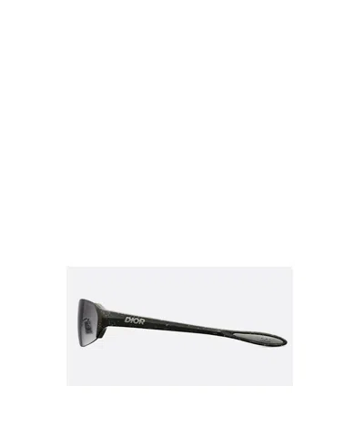 Dior Eyewear Rectangular Frame Sunglasses In Black