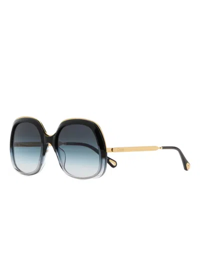 Chloé Leia Sunglasses In Black