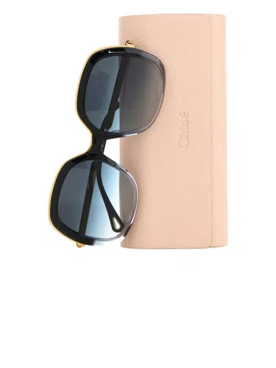 Chloé Leia Sunglasses In Black