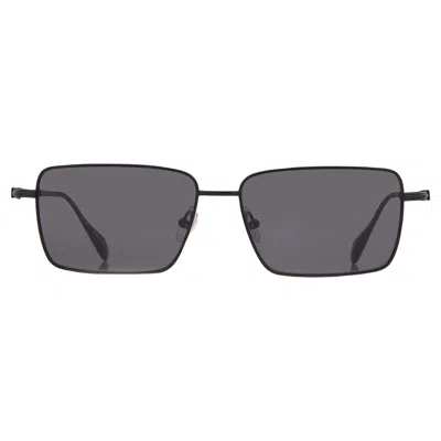 Ferragamo Salvatore  Eyewear Rectangular Frame Sunglasses In Black