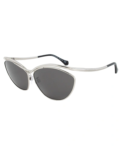 Balenciaga Ba0013 Sunglasses' In Silver