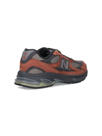 New Balance Low Top Sneakers With Mesh Panels And Rubber Outsole In Multi