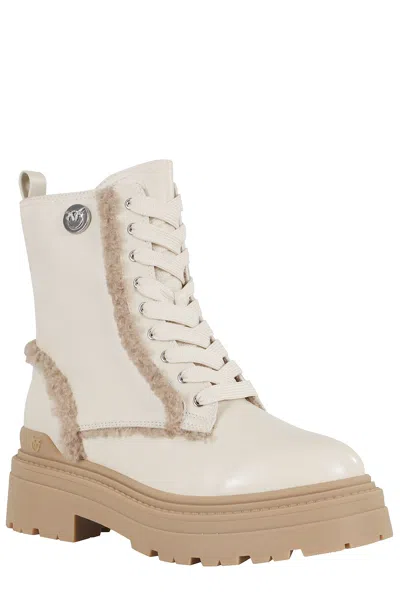 Pinko Mia 18 Boots In White