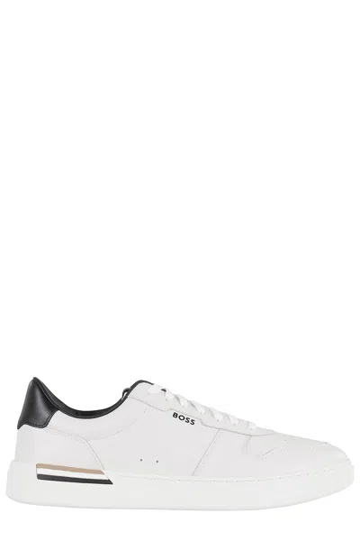 Hugo Boss Boss Sneakers Clint_tenn_ltvpn In White