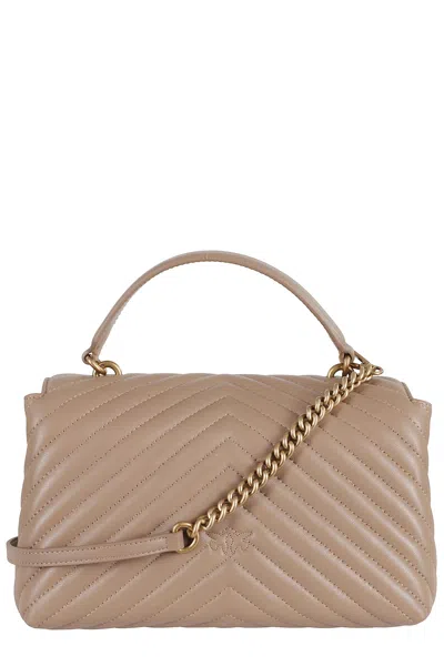 Pinko Large Lady Love Puff Tote Bag In Pink
