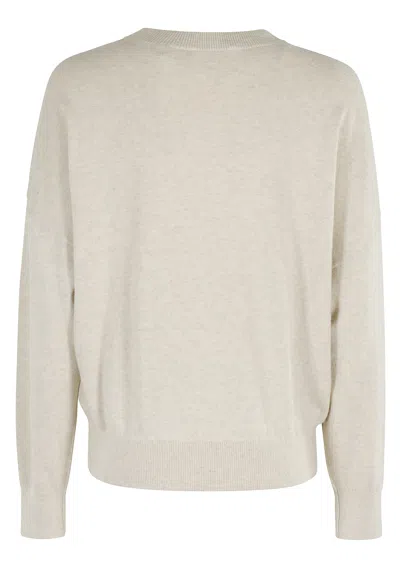 Isabel Marant Étoile Marant Etoile Women Marisans Crewneck Sweater In Neutral