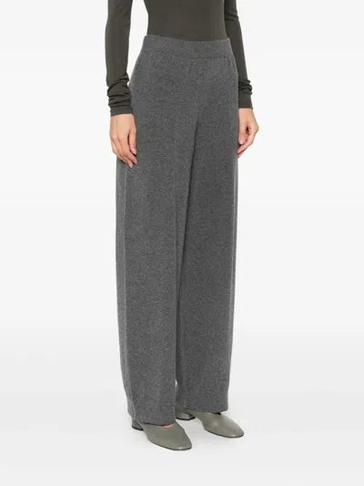 Fabiana Filippi Wool, Silk And Cashmere Pants In Gray