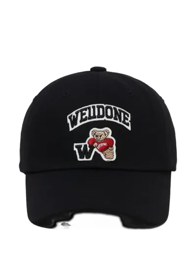 小熊刺绣棒球帽