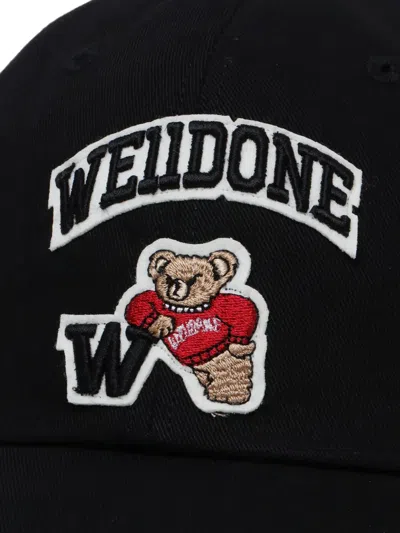 小熊刺绣棒球帽