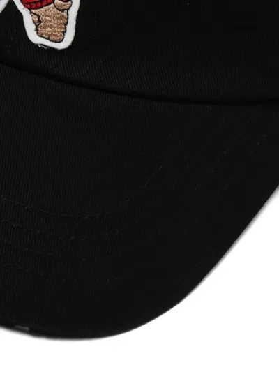 小熊刺绣棒球帽