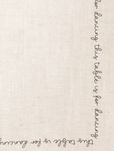 Bambah Dancing Table Napkins (set Of Six) In Neutral