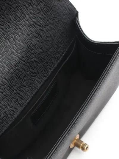 Pre-owned Chanel 2020-2021 Small Boy  Shoulder Bag In Black