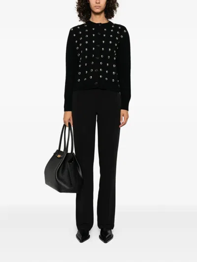 Ermanno Firenze Button-up Cardigan In Black