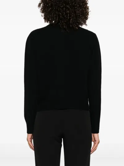 Ermanno Firenze Button-up Cardigan In Black