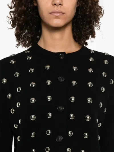 Ermanno Firenze Button-up Cardigan In Black