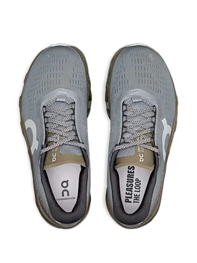 On X Pleasures X The Loop Cloudmster 2 Sneakers In Gray