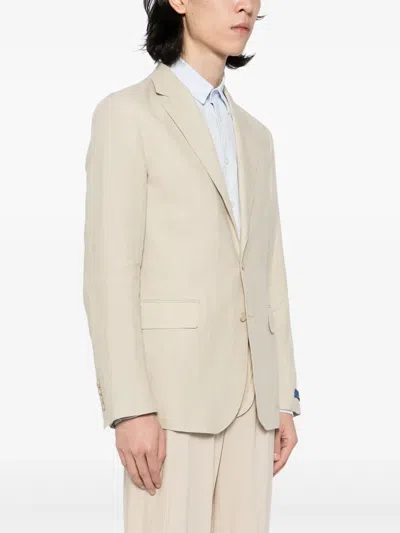 Polo Ralph Lauren Linen Sportcoat Spring Beige In Neutral