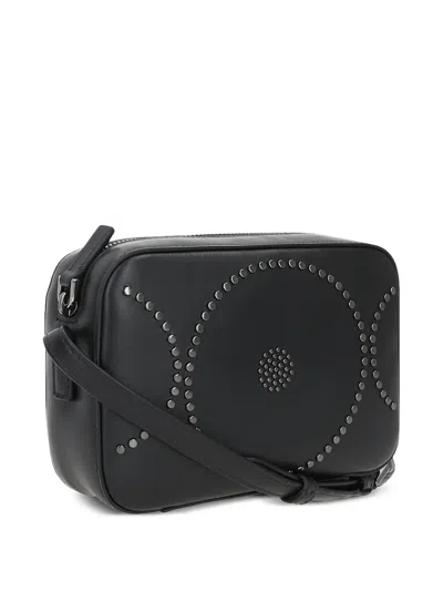 10 Corso Como Stud-embellished Shoulder Bag In Black