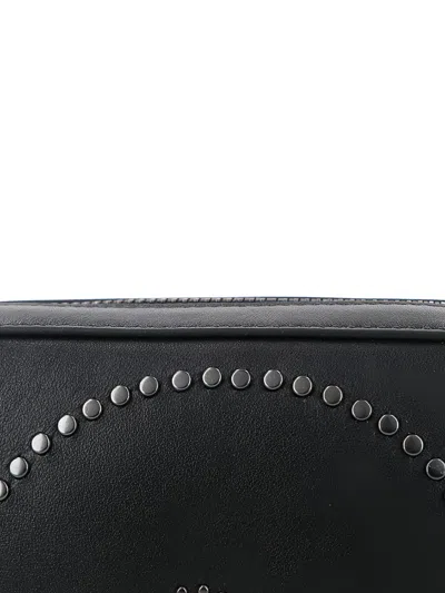 10 Corso Como Stud-embellished Shoulder Bag In Black