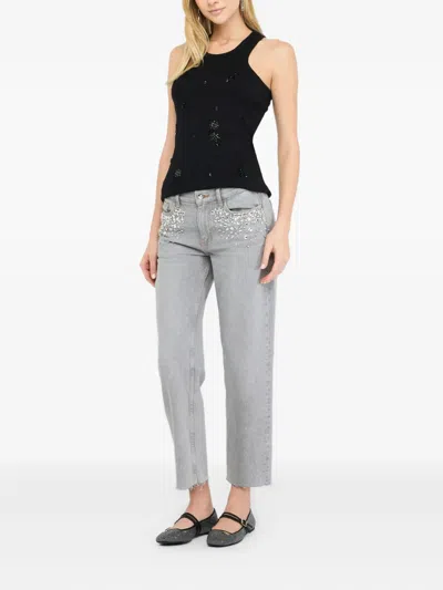 Liu •jo Jeans Liu Jo Woman Color Denim In Gray