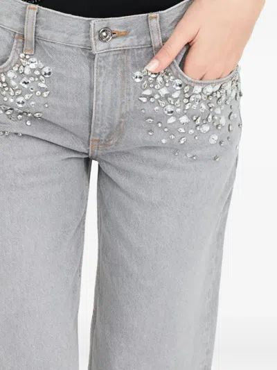 Liu •jo Jeans Liu Jo Woman Color Denim In Gray