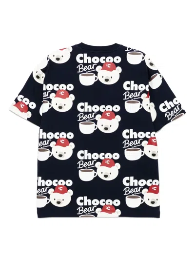 Chocoolate Graphic-print T-shirt In Multi