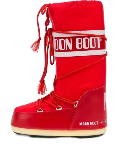 Moon Boot Unisex Mb Icon Boots In Red