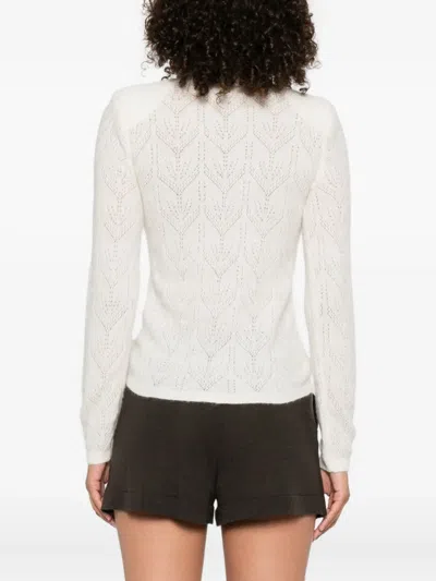 P.a.r.o.s.h Roll-neck Sweater In White