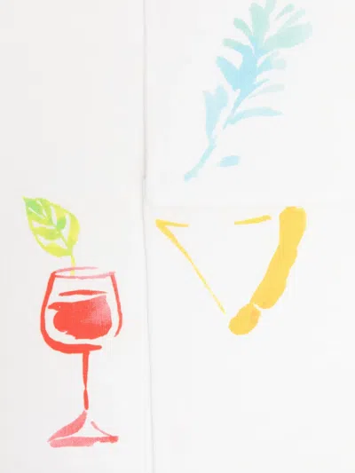 Bambah Alfresco Placemats (set Of Six) In White