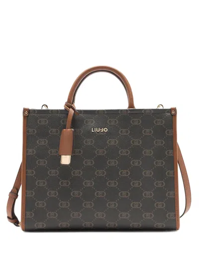 Liu •jo Medium Liu Jo Better Shopping Bag In Brown