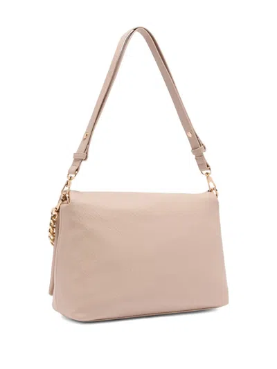 Liu •jo Large Lapuffy Bag In Neutral