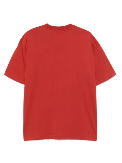 Chocoolate Logo-print T-shirt In Red