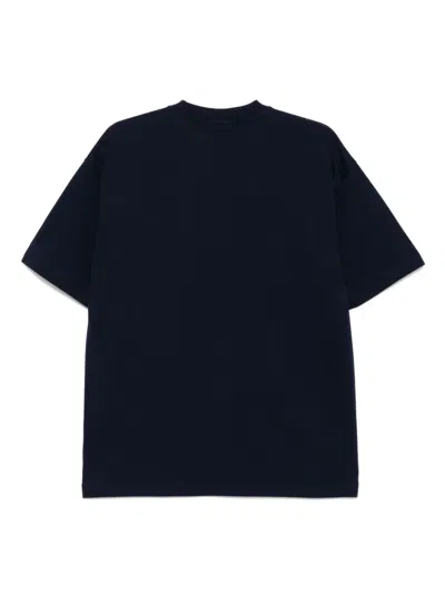 Chocoolate Graphic-print T-shirt In Blue