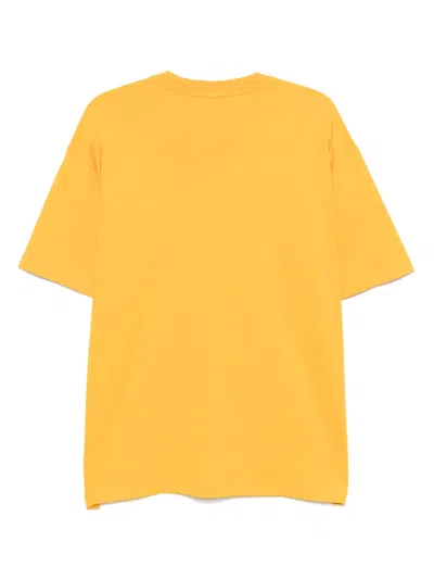 Chocoolate Logo-print T-shirt In Yellow