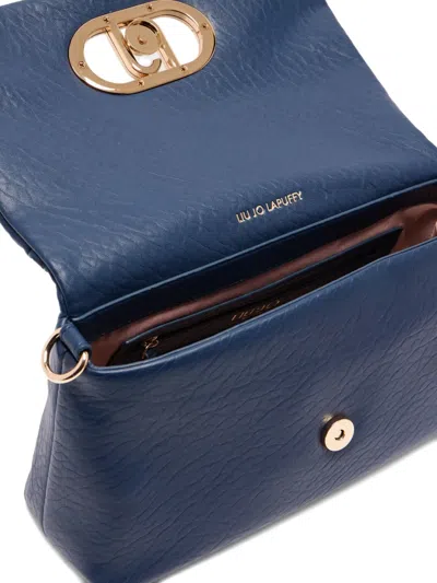 Liu •jo Medium Lapuffy Bag In Blue
