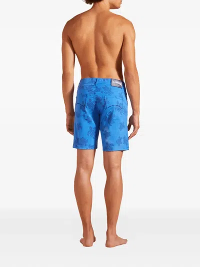Vilebrequin Ronde Des Tortues Shorts In Blue